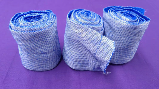 Blue Horse Leg Wraps Bandages