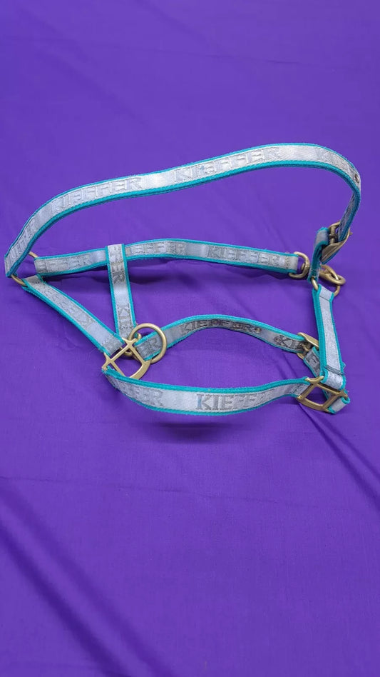 Kieffer Headcollar Full Green And Grey