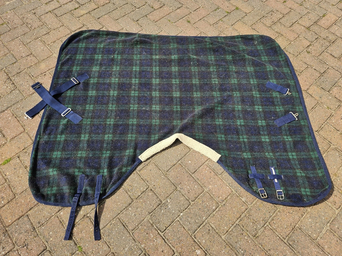 2'10 (34") Horseware Shetland Celtic Tartan Horse Fleece RU202