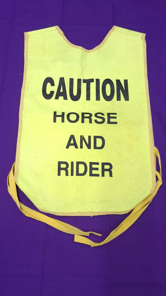 Horse And Rider Hi-Viz Tabbard