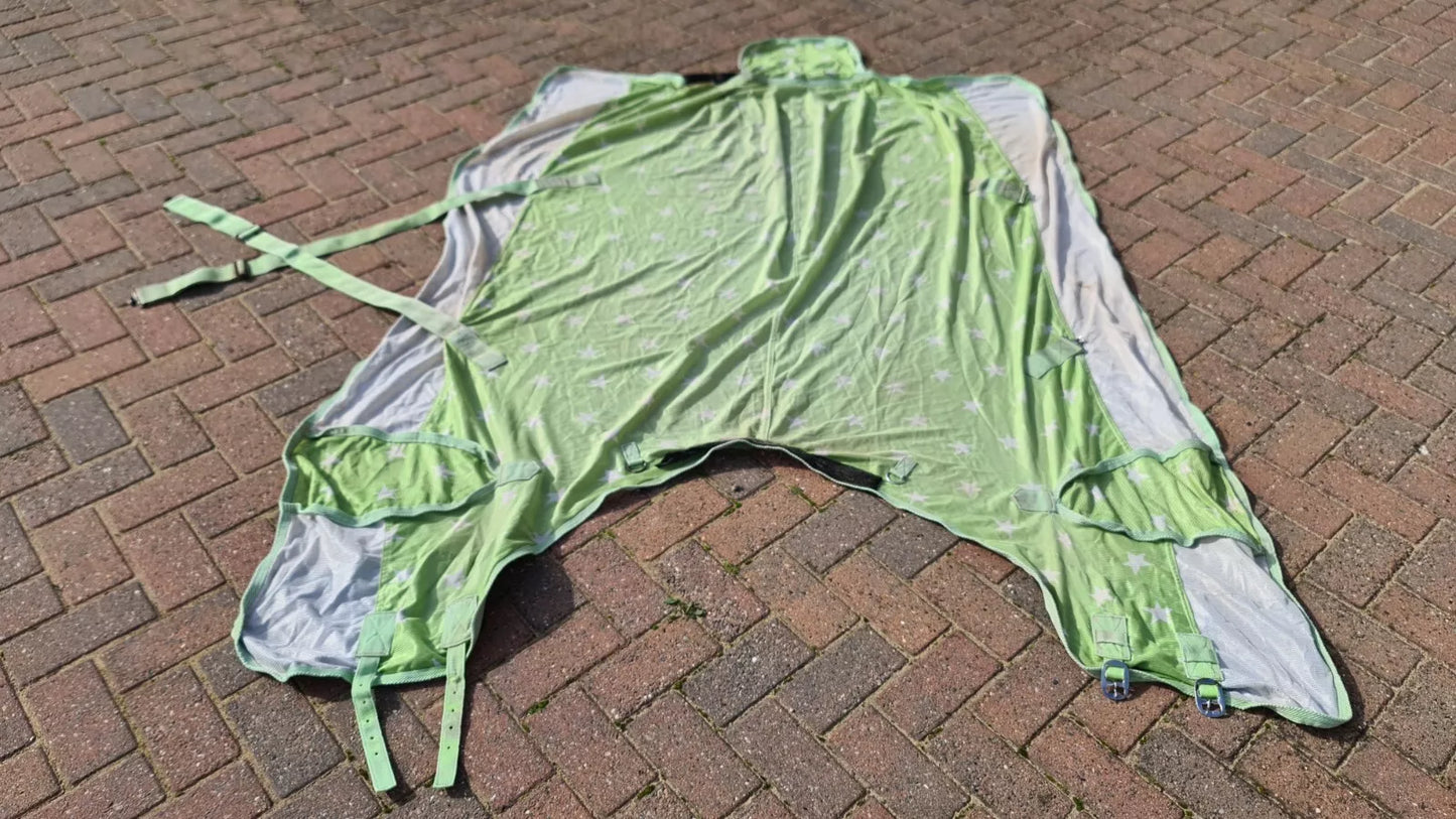 Green Mesh Fly Sheet 6'6