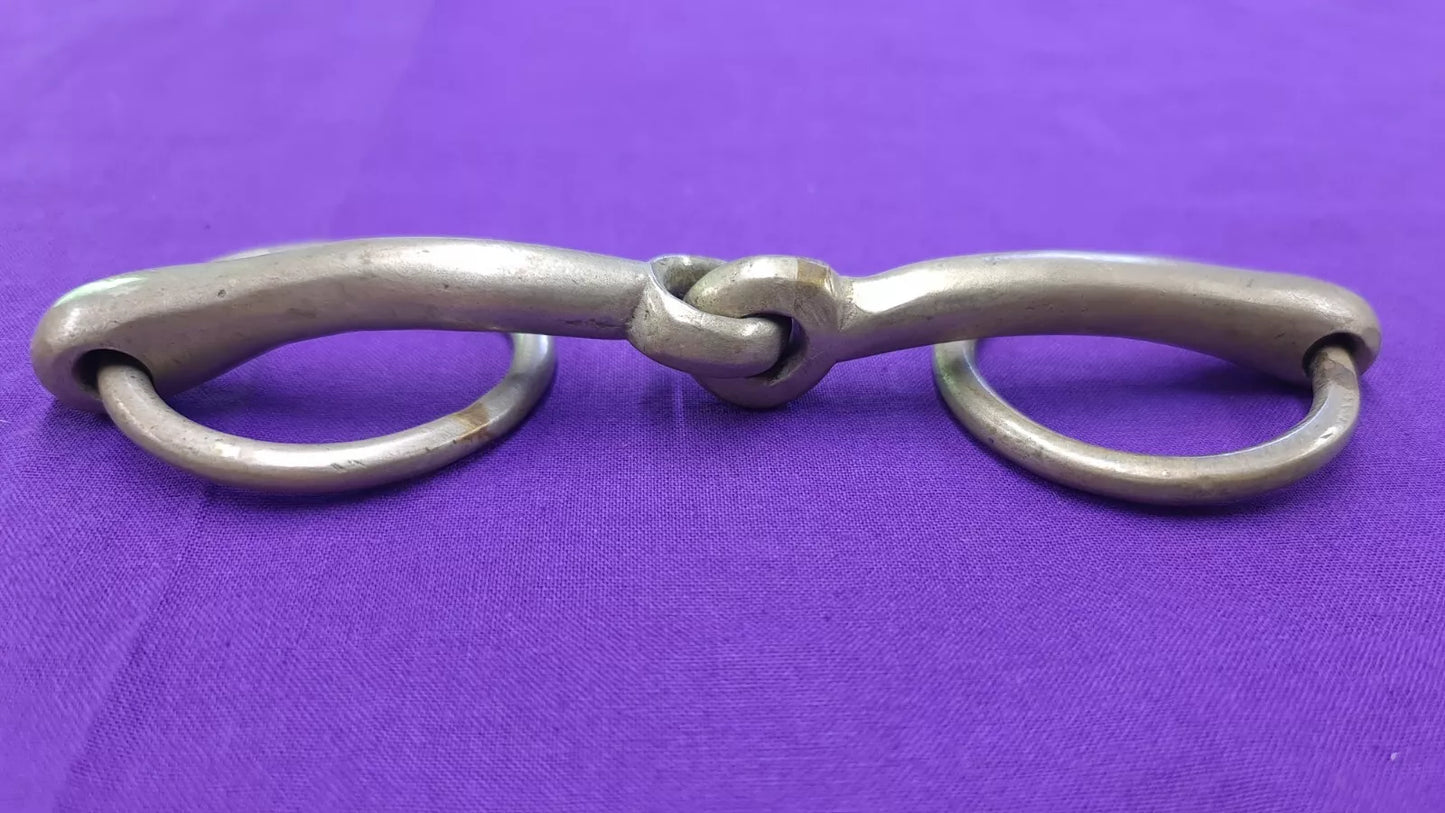 Snaffle 6" Horse Bit Small Ring Loose Ring