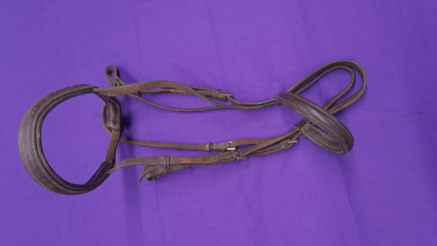 Kincade Brown Full Cavesson Bridle