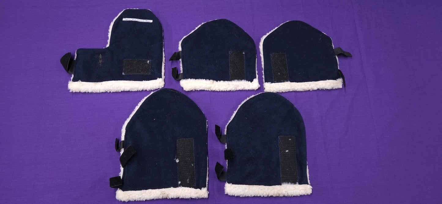 Lydees Best Dressed Minis Shetland Blue Travel Set (Travel Boots & Tail Guard) HB154