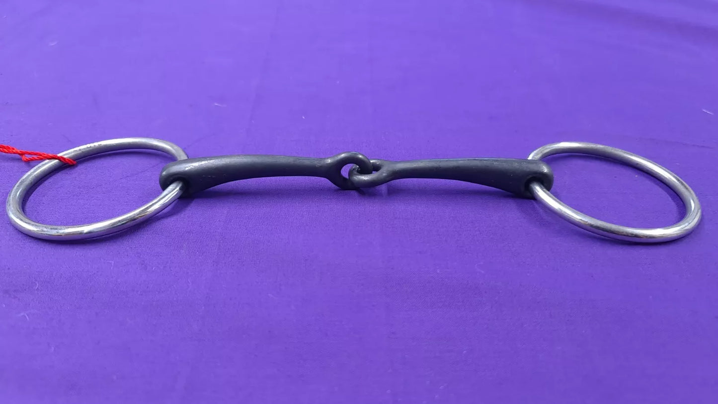 Shires Sweet Iron Jointed Loose Ring Bit 6"