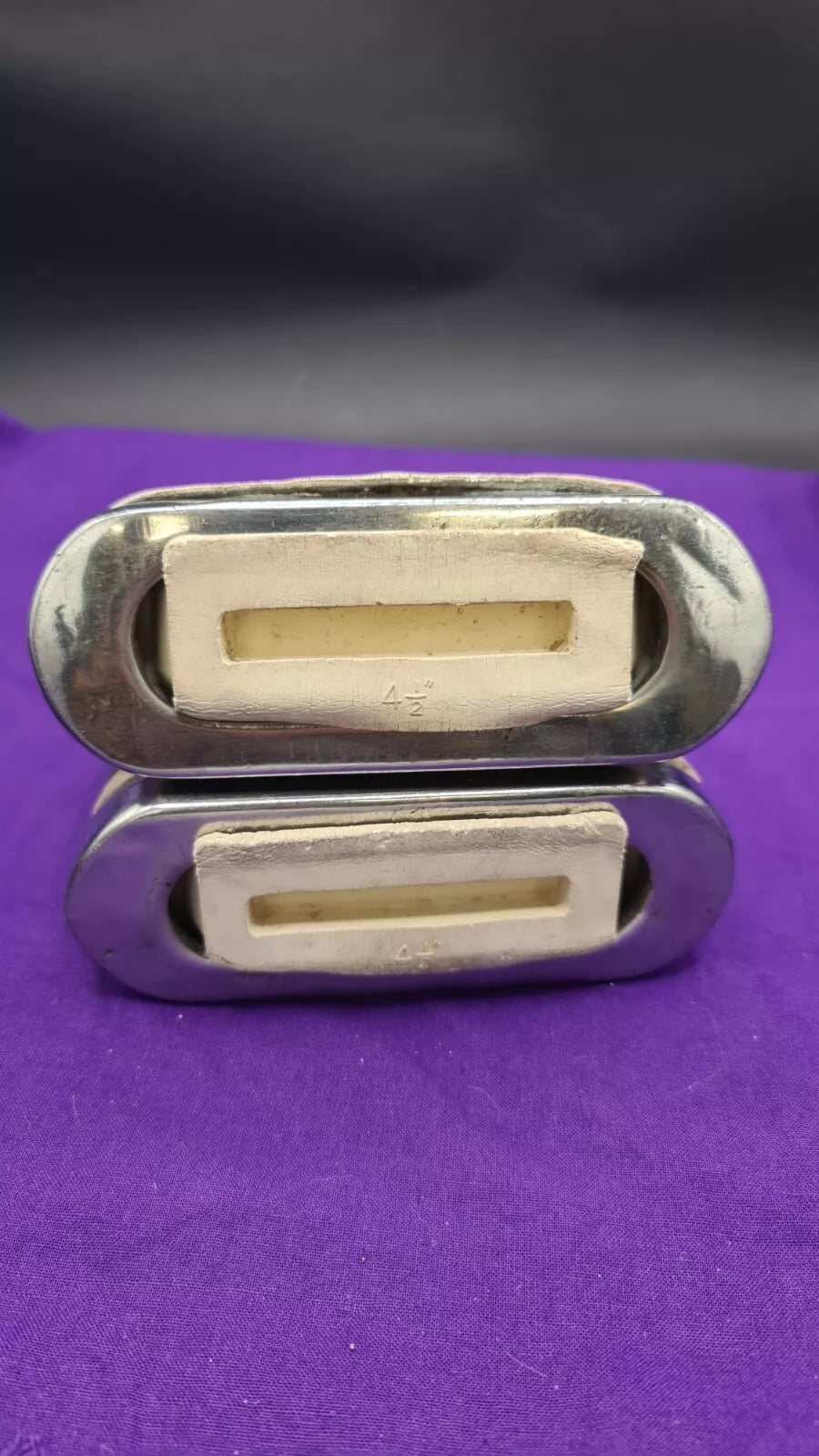 Metal Stirrups Pair 4.5"