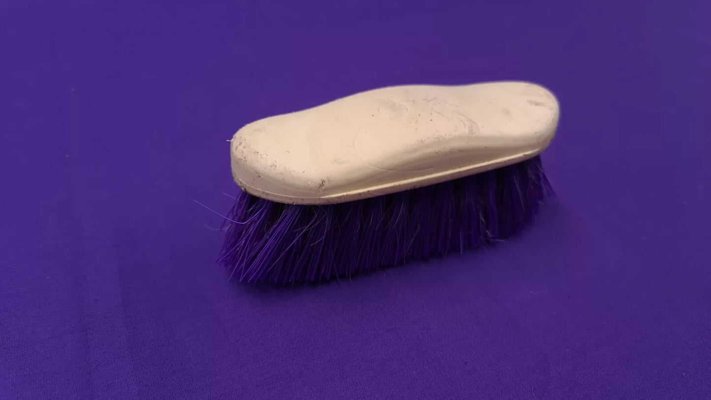 Purple Body Brush Horse Grooming