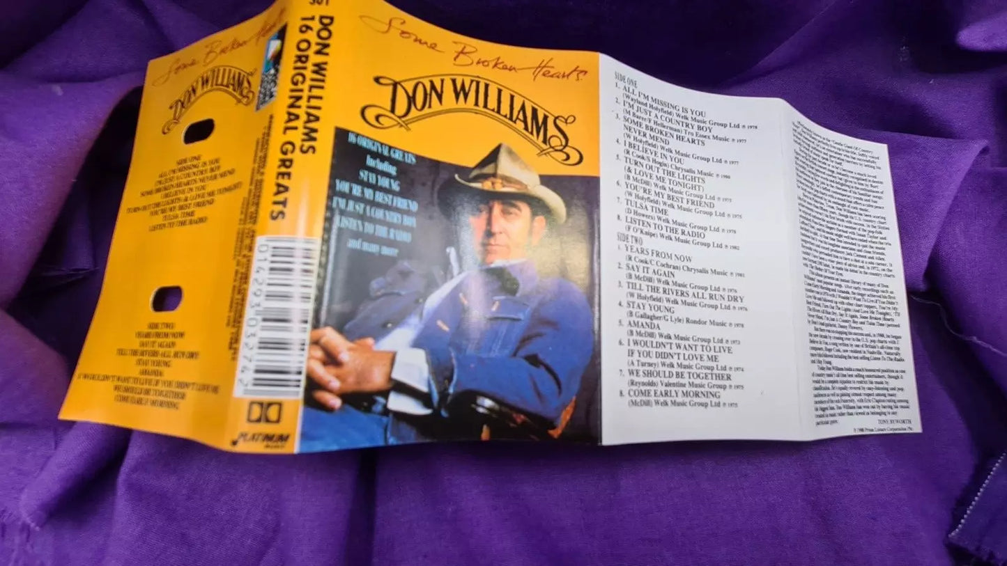 Don Williams 16 Original Greats PLAC 301