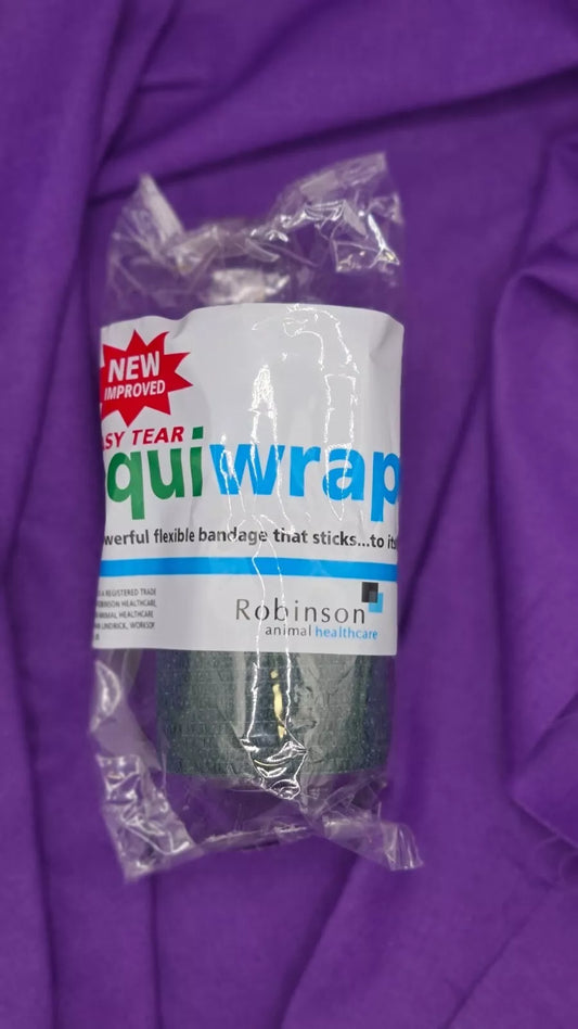 Equiwrap Green Stretch Horse Leg Bandage