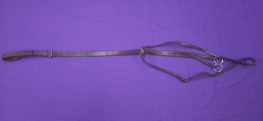 Pony Size Brown Leather Running Martingale BR433