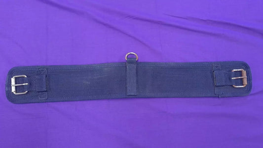 Fabric Dressage Girth Navy Blue 27" Horse Riding Competing