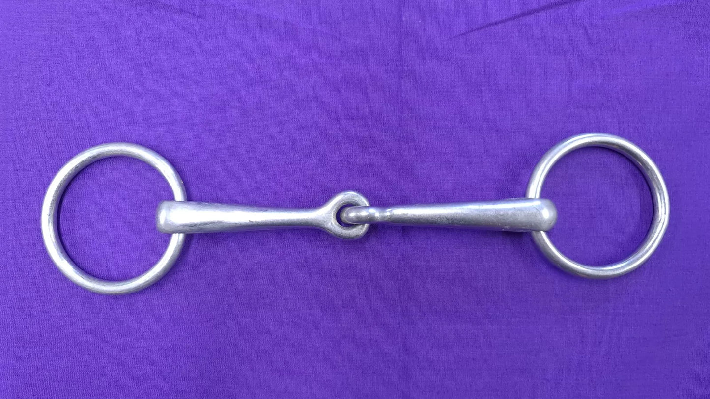 Snaffle Single Joint 5.5" Small Ring Loose Horse Ring