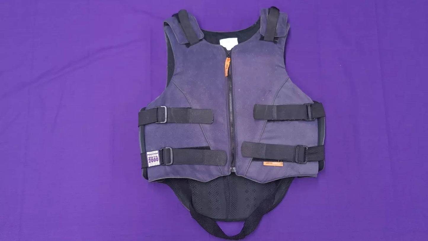 Airowear Body Protector Ladies Size Small Navy