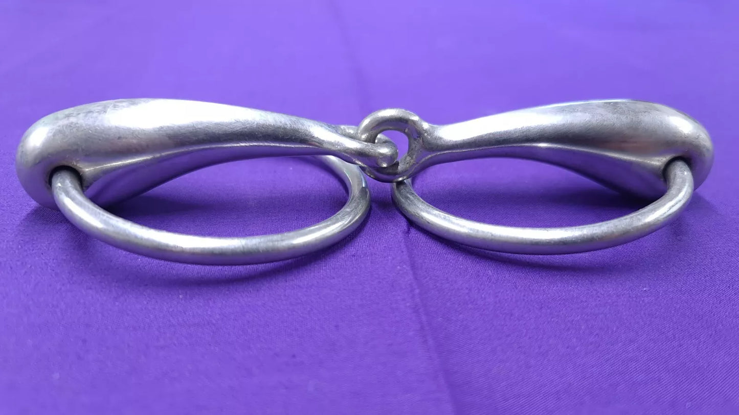 Snaffle 5.75" Loose Ring Horse Bit Single Joint