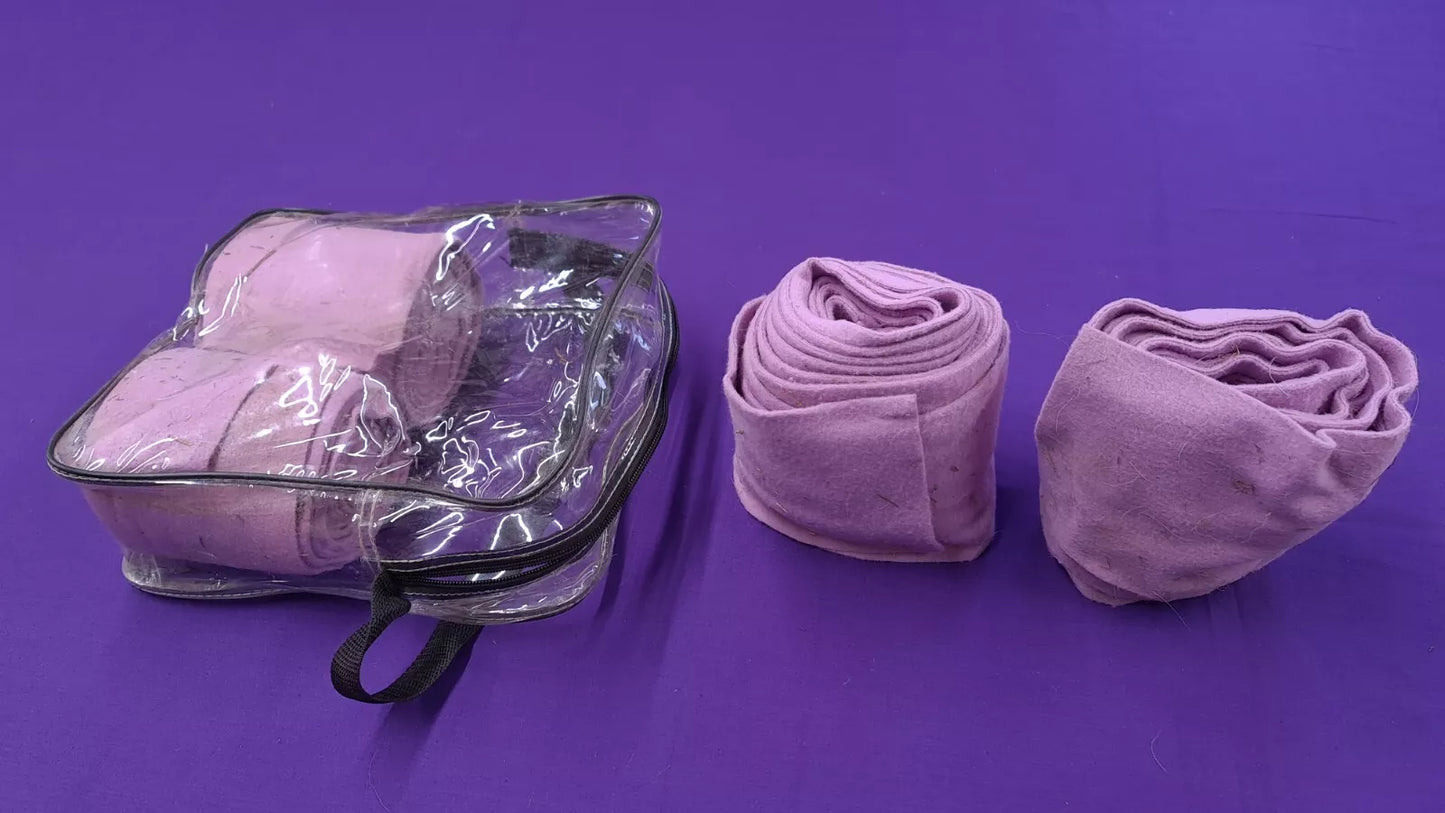 Horse Leg Bandages Set Of 4 Purple Lilac