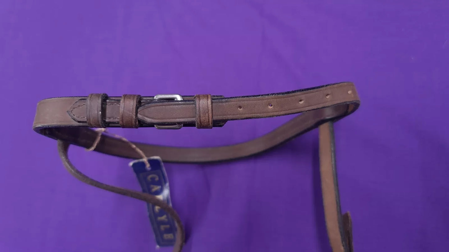 Carlyle Horse Bridle Noseband Size Pony