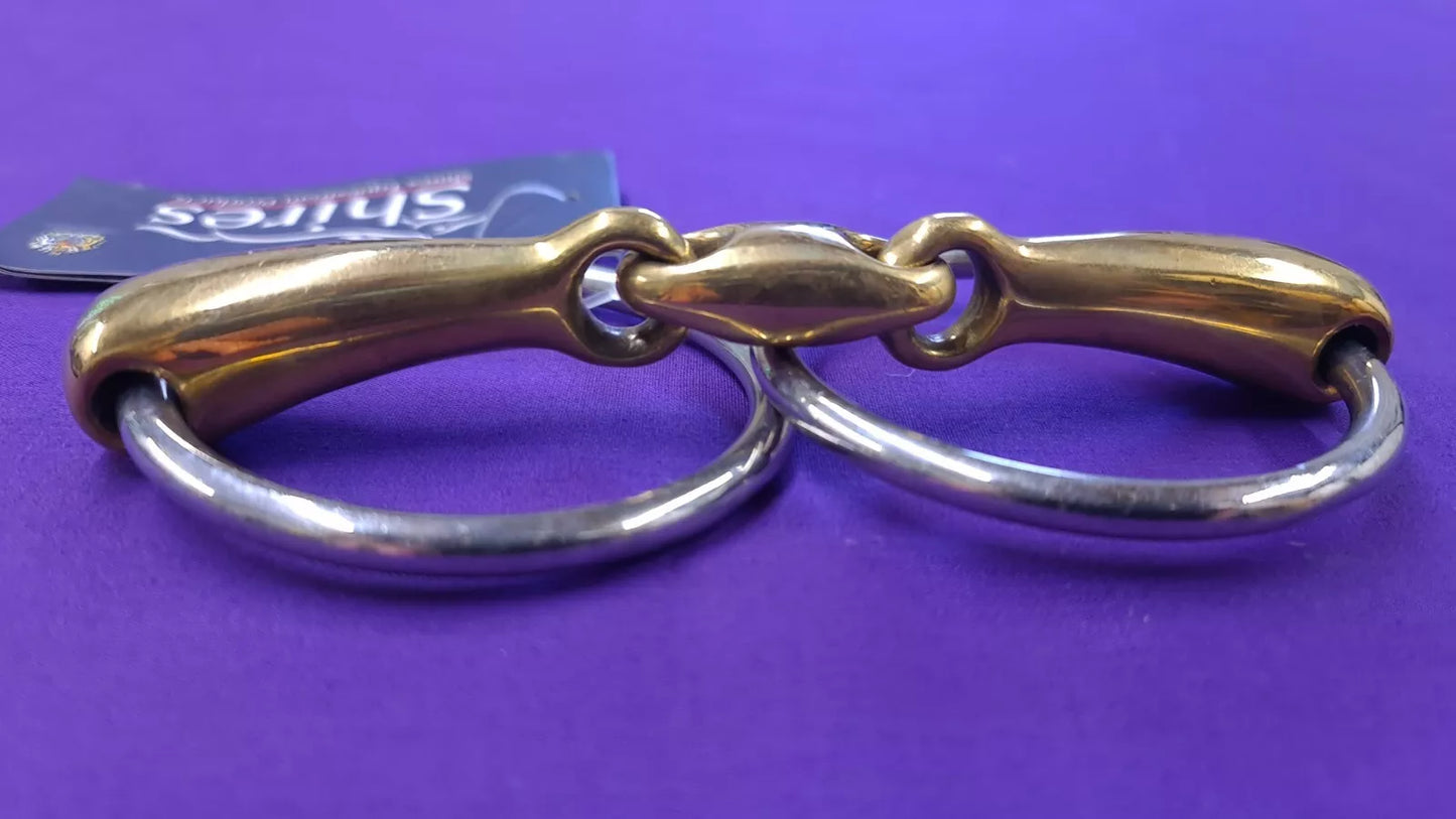 Brass Alloy Training Horse Bit 18mm 5.5"