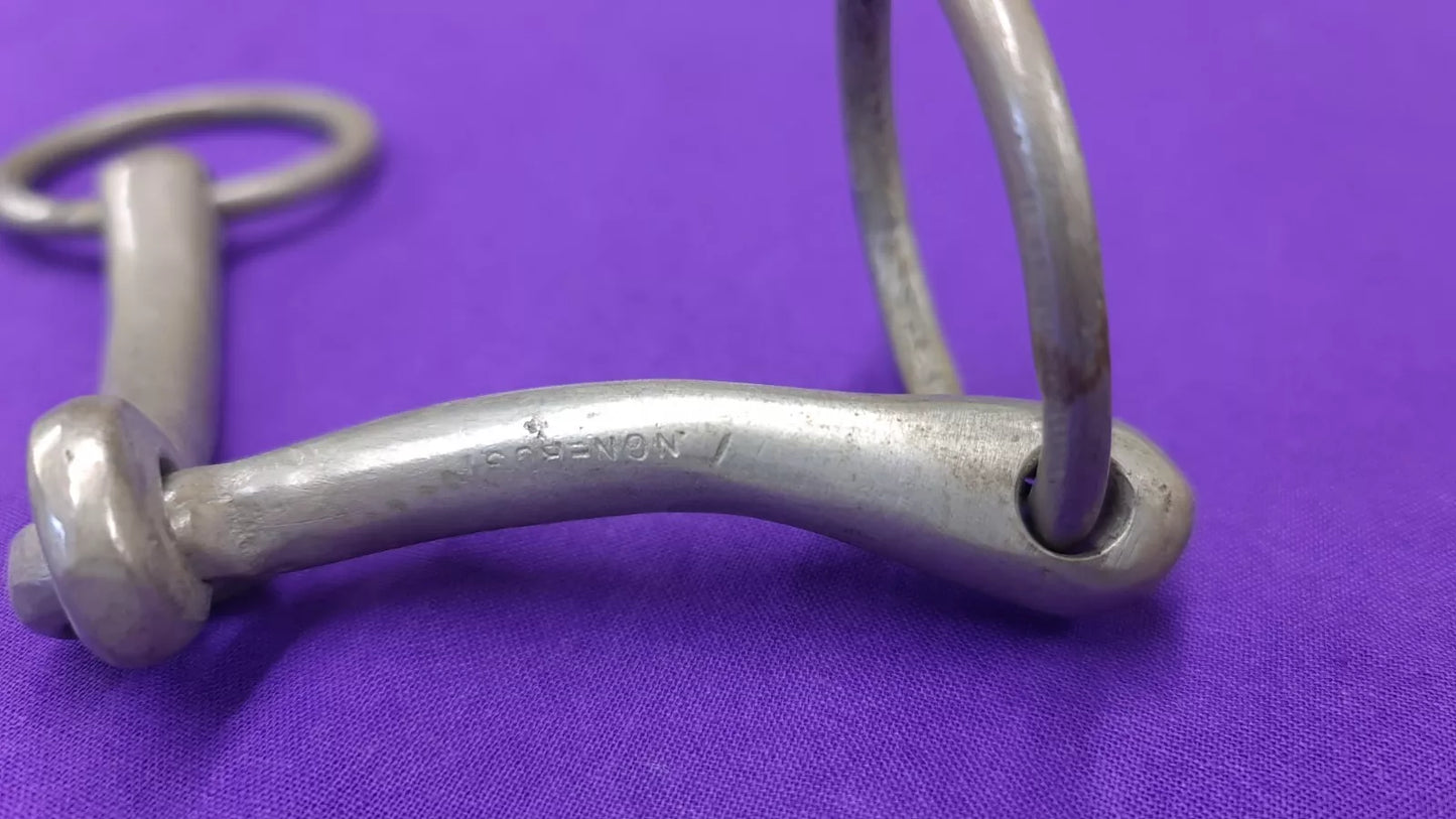 Snaffle 6" Horse Bit Small Ring Loose Ring