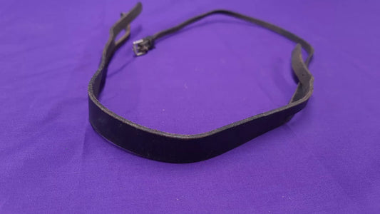 Black Headpiece For A Bridle Cob Size