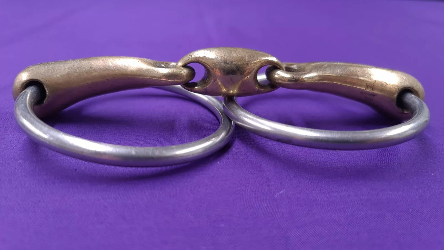 Sprenger KK Ultra Aurigan Loose Ring Copper Snaffle Lozenge Link