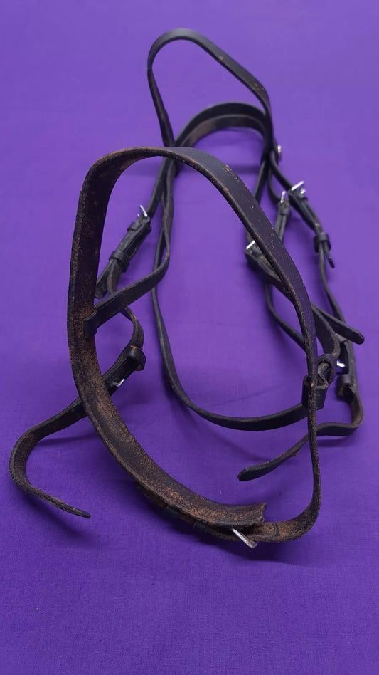 Windsor Plain Hunter Bridle Black Full