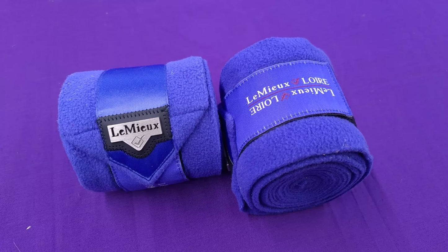 Blueberry LeMieux Loire Polo Horse Leg Bandages