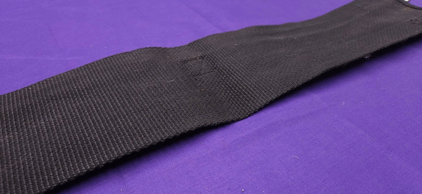 28" Black Fabric Horse Girth G141
