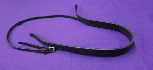 Black Leather Full Horse Bridle Head Piece BR446