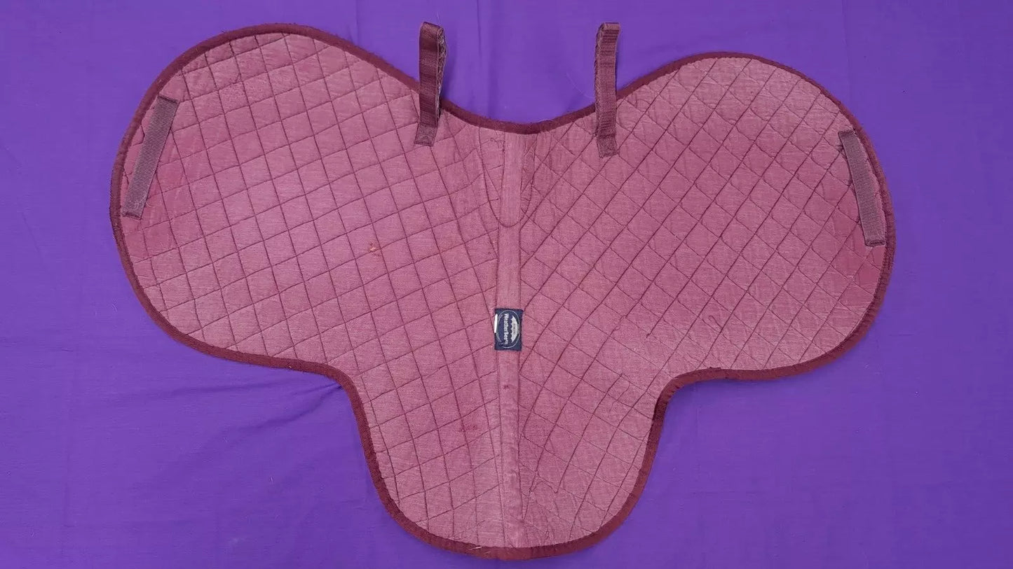 Weatherbeeta Full Size Burgundy Horse Saddle Pad Numnah