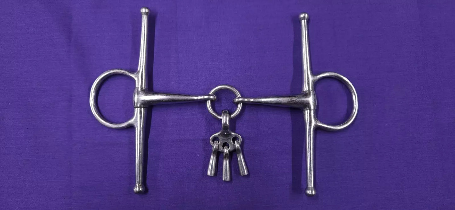 5.75" Full Cheek With Keys / Mouthing Horse Bit B324