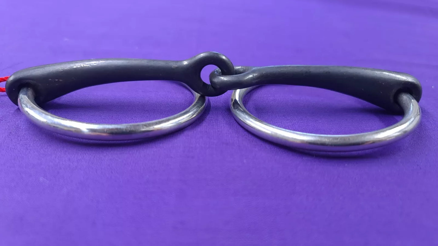 Shires Sweet Iron Jointed Loose Ring Bit 6"