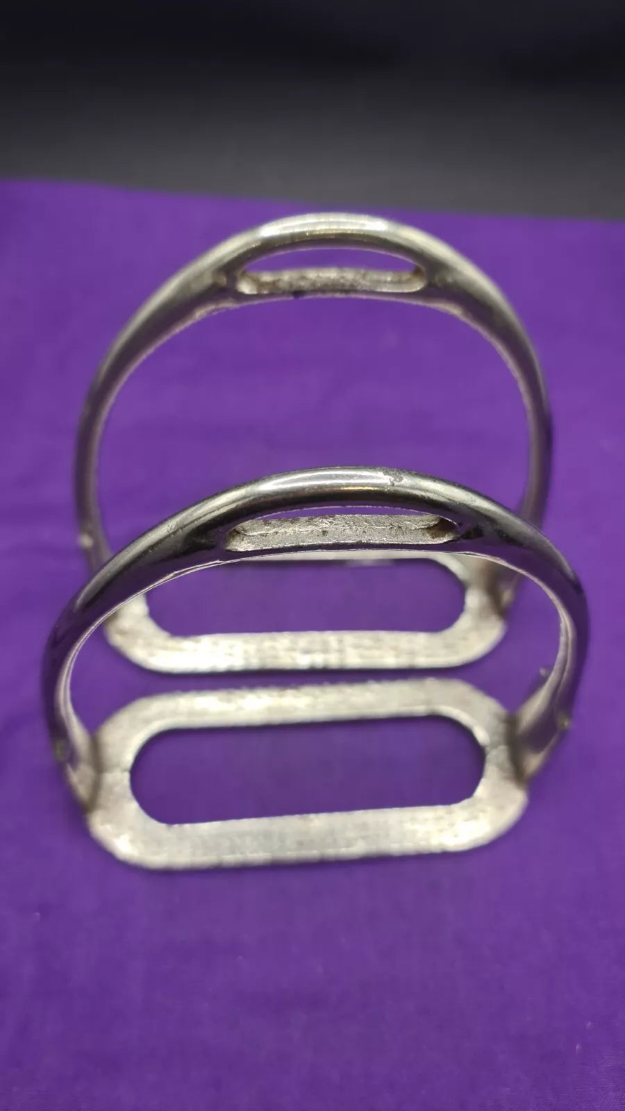 Lightweight Metal Stirrups 4.5" Horse Riding