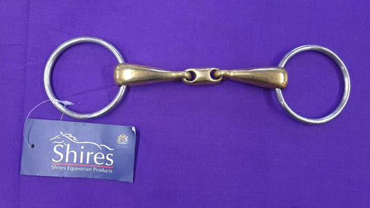 Brass Alloy Training Horse Bit 18mm 5.5"