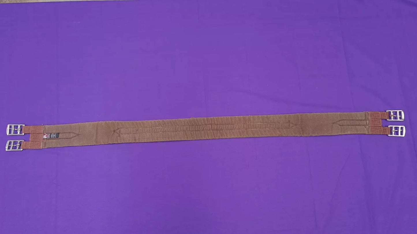 52" Cottage Craft Brown Fabric Girth