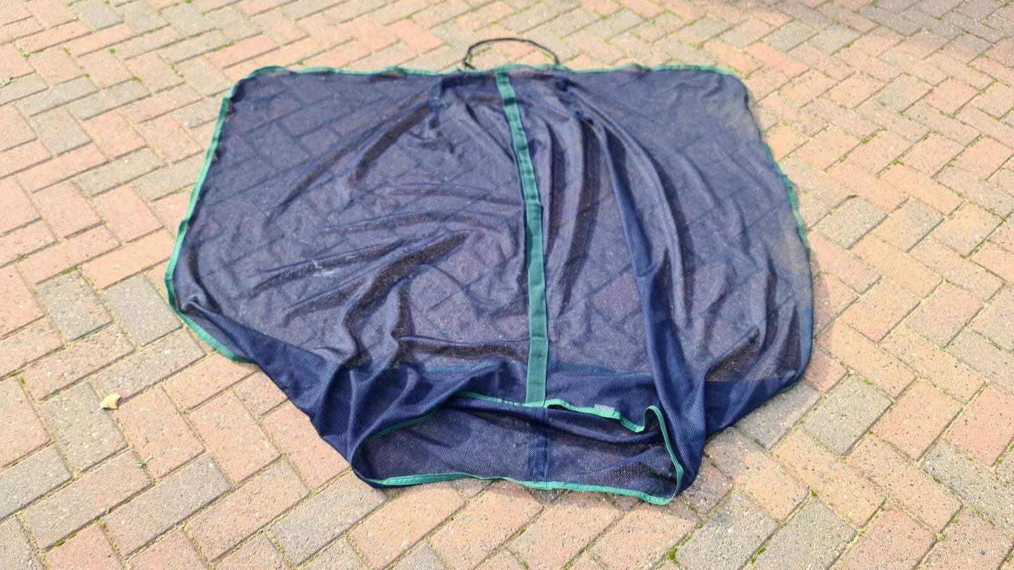 5'9 125 cm Navy And Green Horse Cooler Sheet