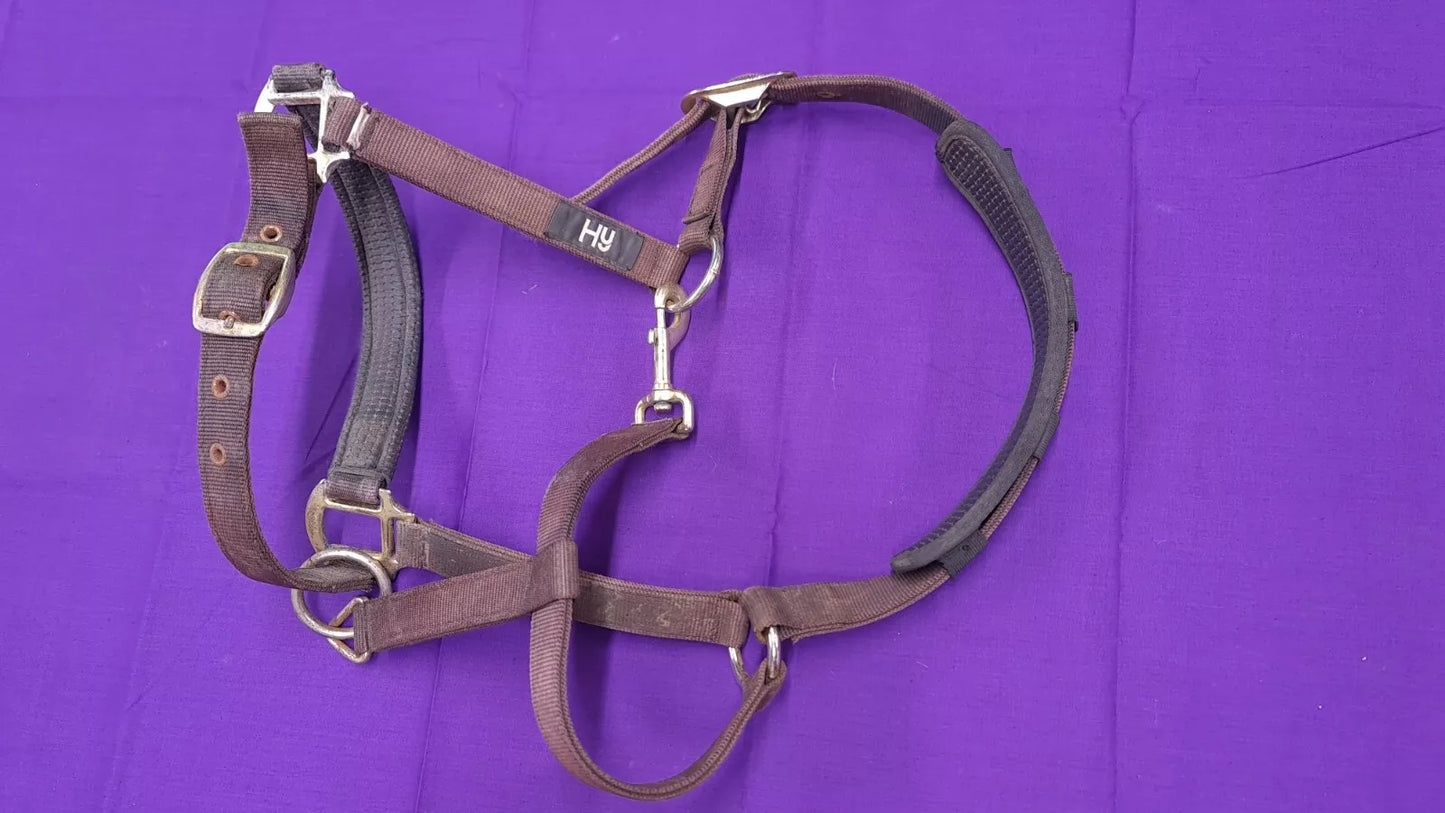 Brown HY Headcollar Brown Full