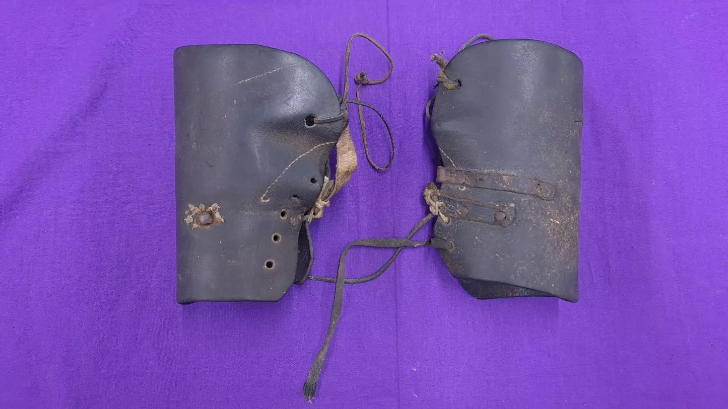 Fetlock Boots Collector's Item Vintage Leather Size Universal