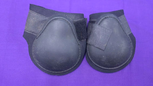 Fetlock Boots Pair Of Black Full Horse