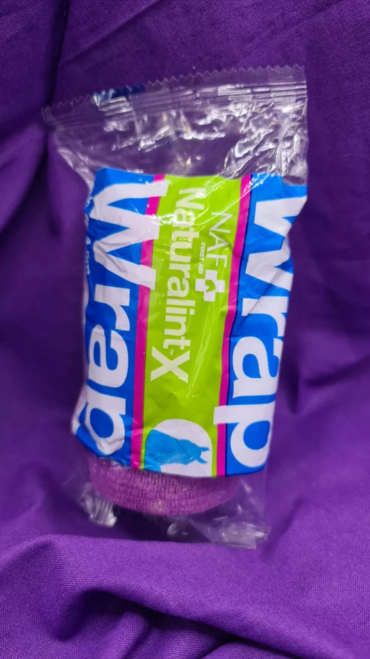 NAF Vet Wrap Naturalint Purple Horse Leg Bandage