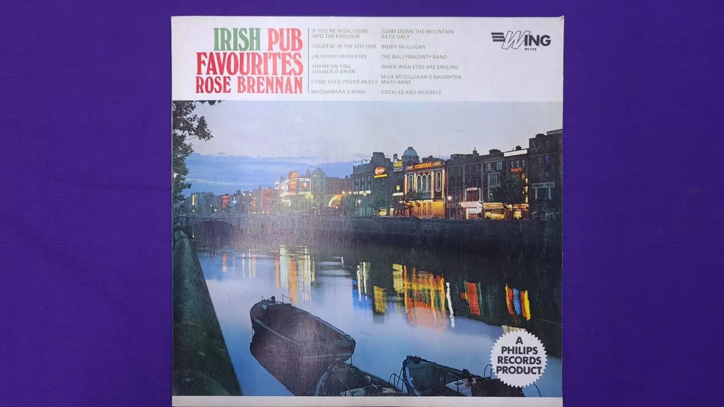 Rose Brennan - Irish Pub Favourites WL1128 Vinyl LP Record