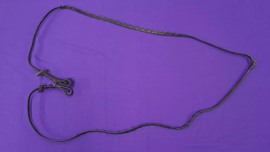 Brown Plaitted Havana Reins Full Size