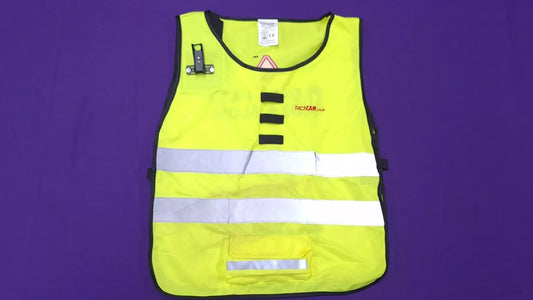 Hackcam Hi Viz Jacket With Mount For Camera Small/Medium