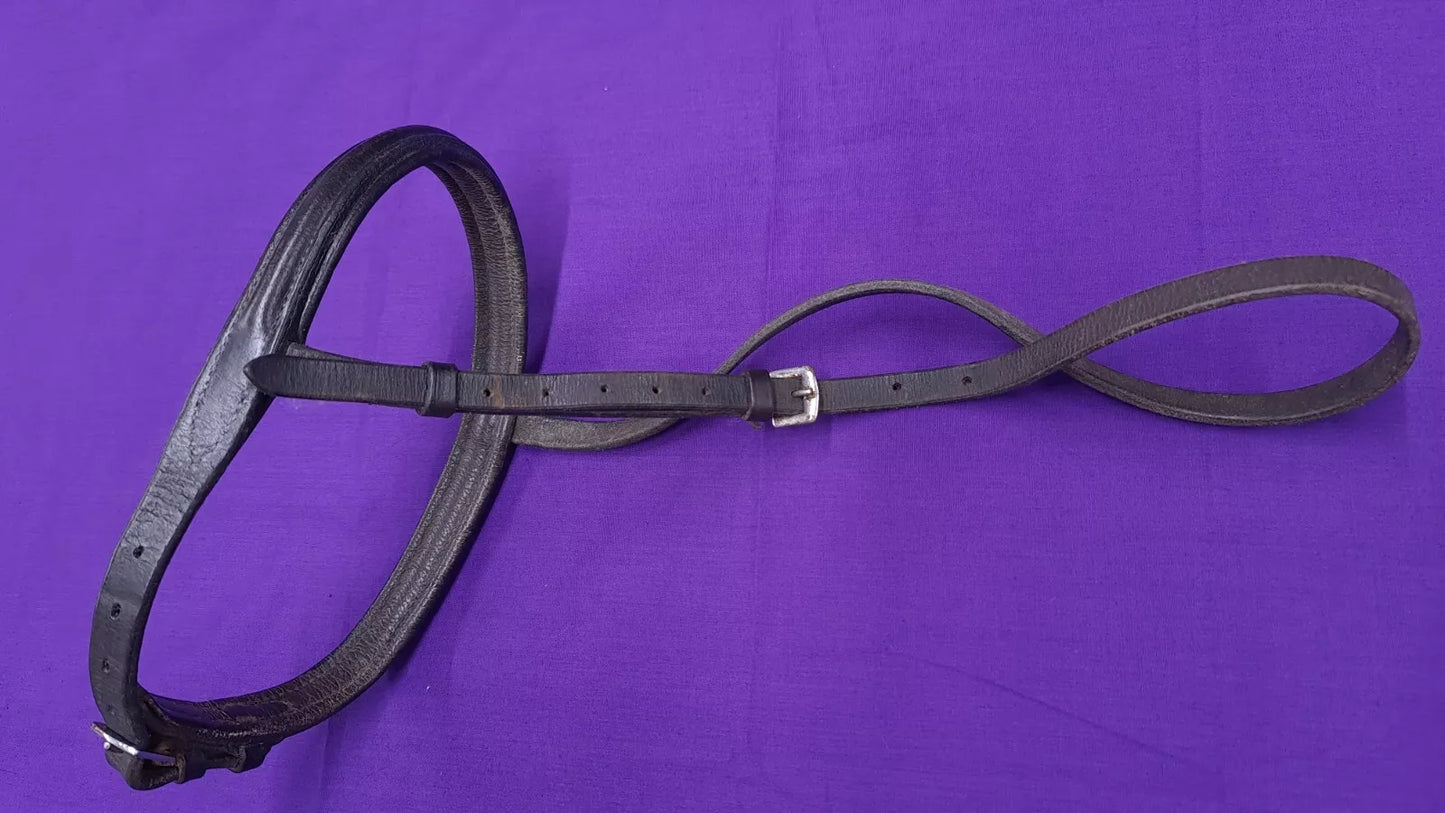 Noseband and Headpiece For Bridle Cob Sized