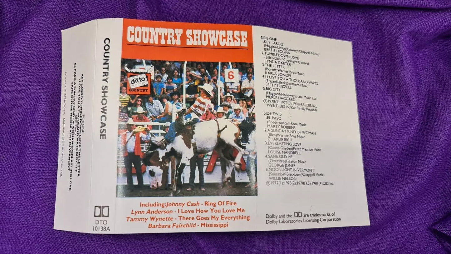 Country Showcase Various Artists DTO 10138A