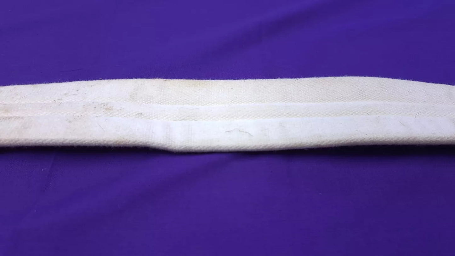 Girth 44" White Cotton Pony Horse Riding Equipment