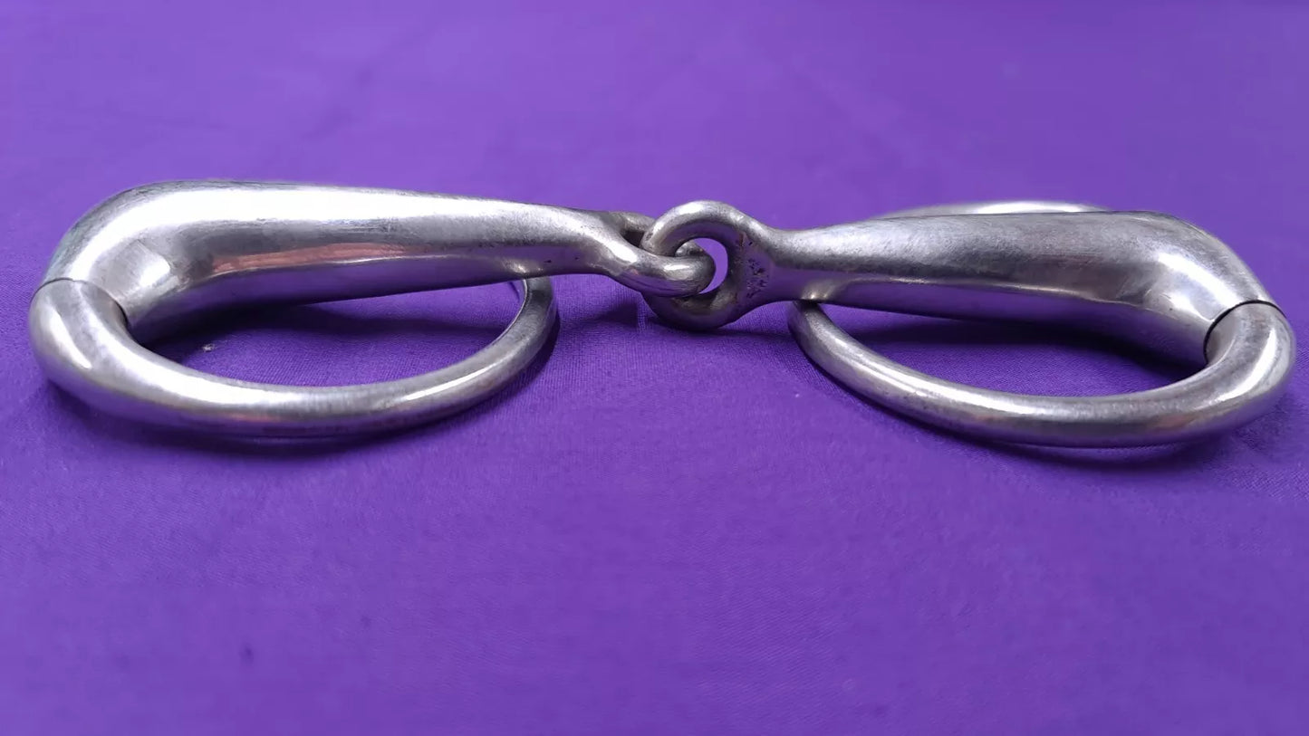 5.5" Single Joint Eggbutt Snaffle Horse Bit