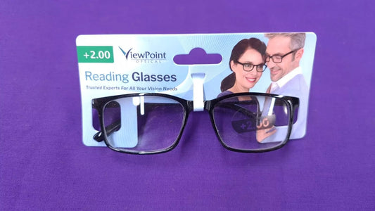 ViewPoint Optical Reading Glasses +2.00