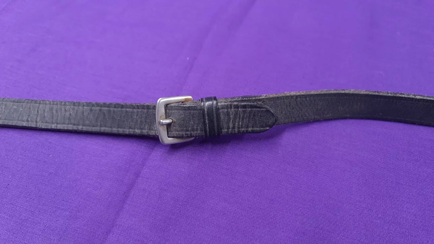 Black Rubber Grippy Horse Riding Reins Size Full R18