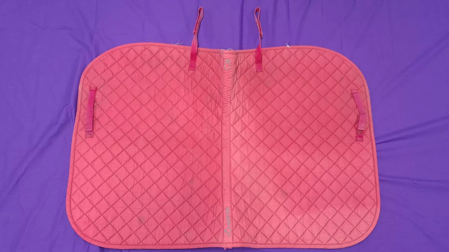 Fouganza Decathlon Red Horse Saddle Pad Size Full