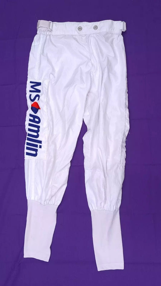 TKO Ultra Light Jockey Breeches White 24" Waist 28" Leg